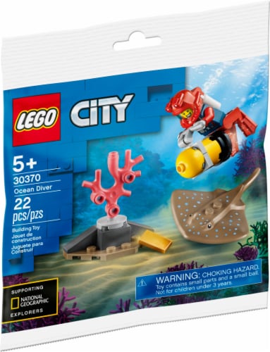 LEGO® City Ocean Diver Building Toy Perspective: front