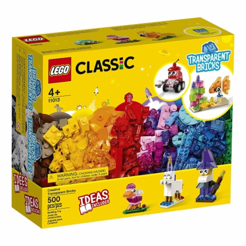 LEGO Classic Creative Transparent Bricks 500 pc Harris Teeter