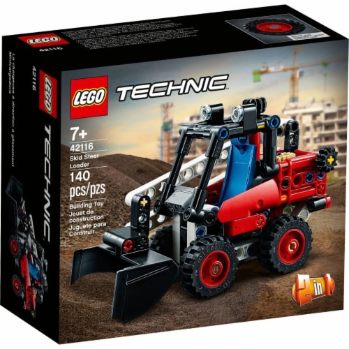 42116 LEGO® Technic™ Skid Steer Loader Perspective: front