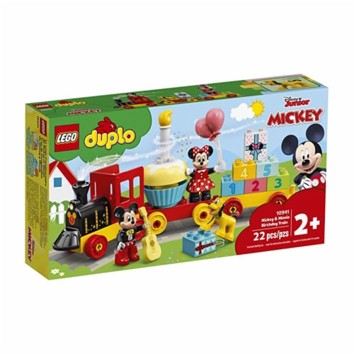 Virus crítico unidad LEGO® Duplo Disney Junior Mickey and Minnie Birthday Train Building Toy, 22  pc - Fred Meyer