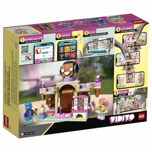43111 LEGO® Vidiyo™ Candy Castle Stage Perspective: front