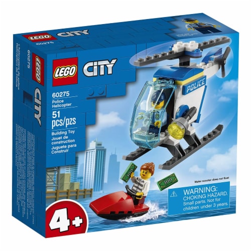 LEGO® City Police Helicopter Building Toy, 51 pc - Fred Meyer