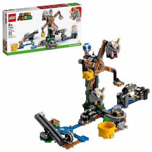 LEGO® 71390 Super Mario™ Reznor Knockdown Building Set Perspective: front