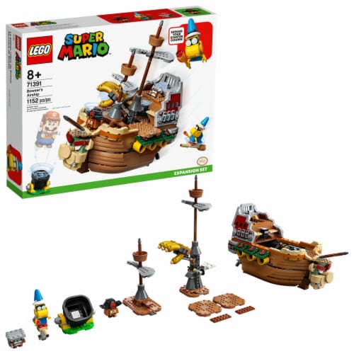 LEGO® Super Mario™ 71391 Bowser's Airship Building Set, 1152 pc