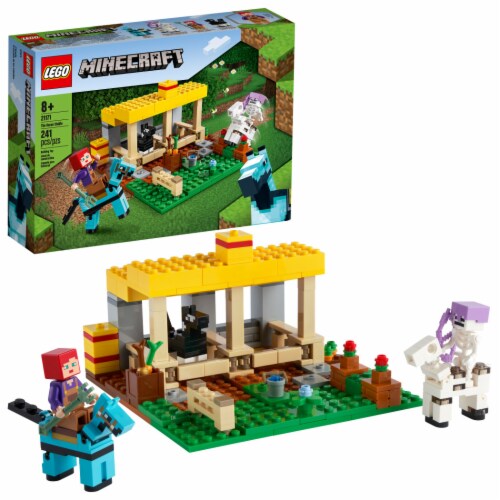 LEGO® 21171 Minecraft The Horse Stable Building Toy Perspective: front