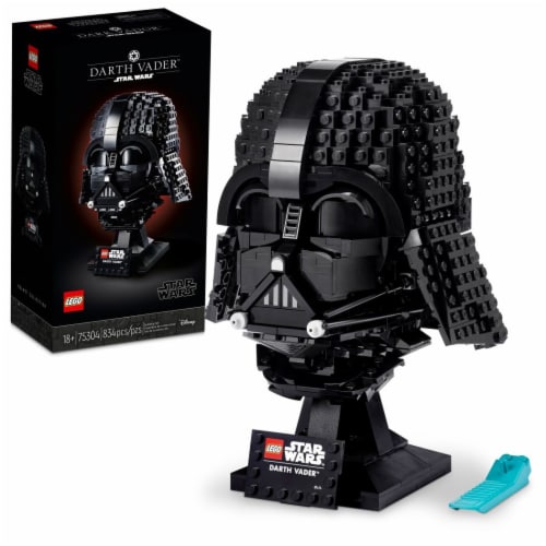 LEGO® Star Wars™ Darth Vader™ Helmet 75304 Building Set Perspective: front