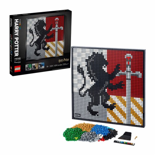 house crests in lego harry potter