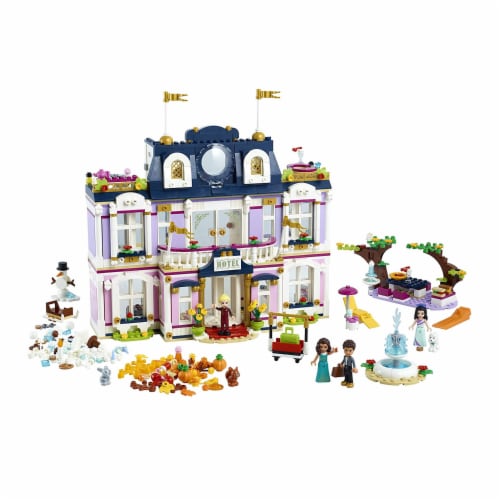 41684 LEGO® Friends Heartlake City Grand Hotel Building Toy Perspective: front