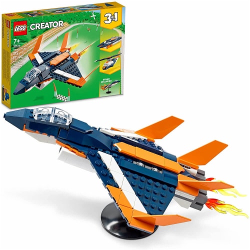 LEGO® Creator™ Supersonic Jet Building Set, 215 pc - Kroger