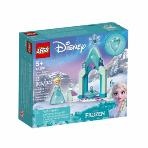 LEGO® Frozen Elsa's Castle Courtyard Building Set 43199, 53 pcs - Foods Co.