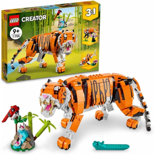 31129 LEGO® Creator™ Majestic Tiger Building Set Perspective: front