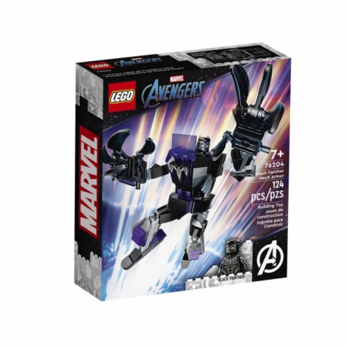 LEGO® Marvel Avengers Black Panther Armor Building 124 pc Fry's Food Stores