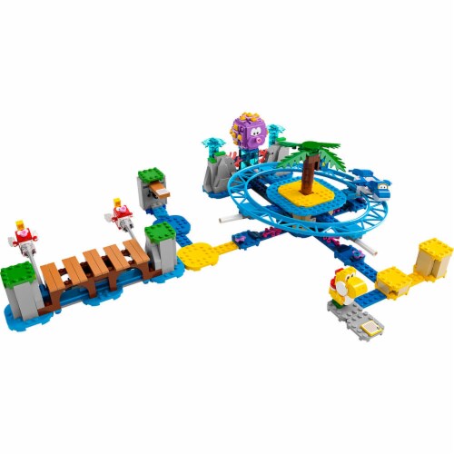 Lego mario building sales set
