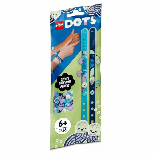 LEGO® Dots Into The Deep Bracelets With Charms Building Set 41942 Perspective: front