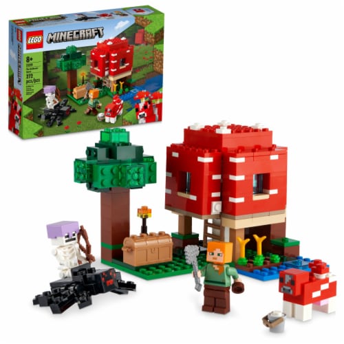 LEGO® 21179 Minecraft The Mushroom House Building 272 pc - Dillons Food Stores