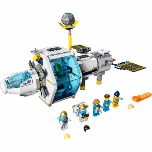 LEGO® City Lunar Space Station Toy Perspective: front