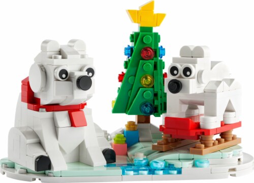 LEGO® 40571 Wintertime Polar Bears Perspective: front