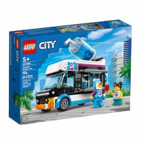 LEGO® City Penguin Slushy Van Building Set Perspective: front