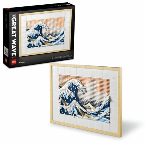 LEGO® 31208 Hokusai – The Great Wave V39 Perspective: front