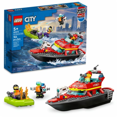 LEGO Fire Rescue Boat Perspective: front