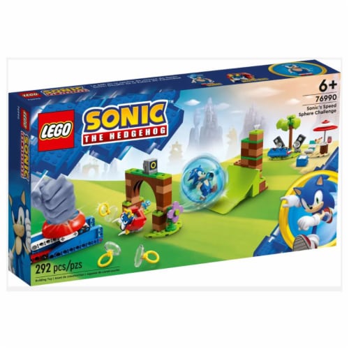 LEGO 76990 Sonic the Hedgehog Sonic's Speed Challenge Building Set