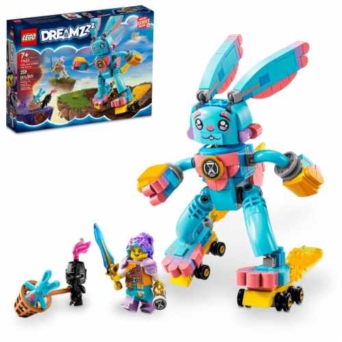 LEGO® DREAMZzz Izzie and Bunchu the Bunny 71453 Perspective: front