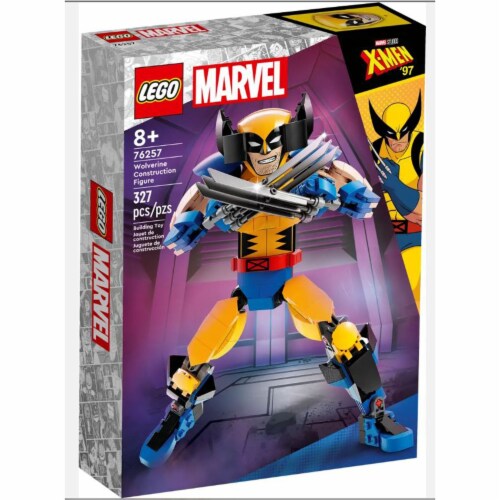 LEGO® Wolverine Construction Figure Perspective: front