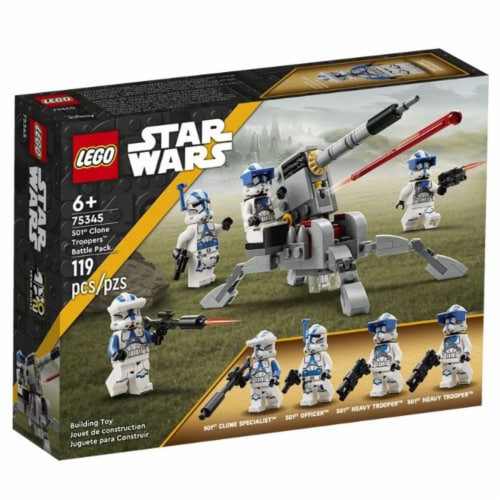 LEGO® Star Wars 501st Clone Troopers Battle Pack Building Set Perspective: front