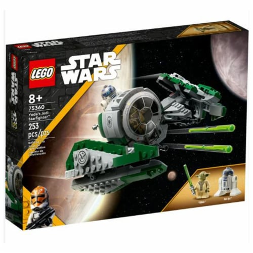 LEGO® Star Wars™ Yoda's Jedi Starfighter™ Building Set Perspective: front