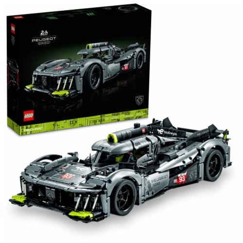 LEGO PEUGEOT 9X8 24H Le Mans Hybrid Hypercar Perspective: front