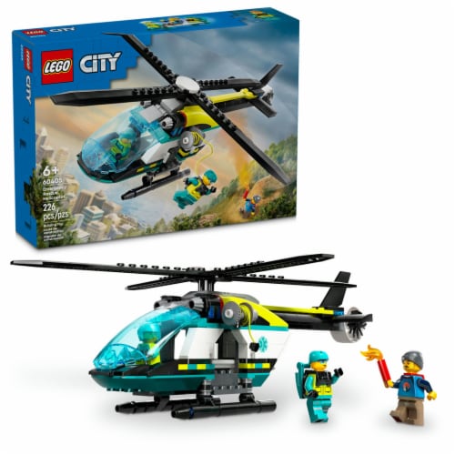 60405 LEGO® City Emergency Rescue Helicopter Perspective: front