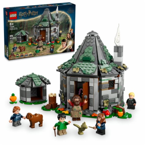 LEGO® Hagrid's Hut: An Unexpected Visit Building Set Perspective: front