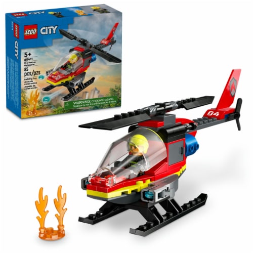 LEGO® City Fire Rescue Helicopter 60411, 85 pcs - Fry’s Food Stores