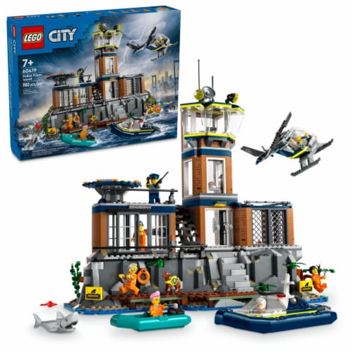 Lego® Police Prison Island Perspective: front