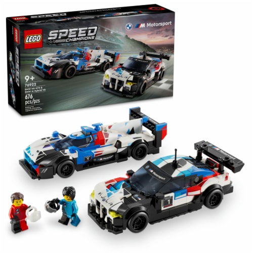 LEGO® 76922 Speed Champions BMW M4 GT3 & BMW M Hybrid V8 Perspective: front