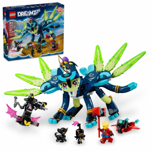71476 LEGO® Dreamzzz Zoey and Zian the Cat-Owl Perspective: front