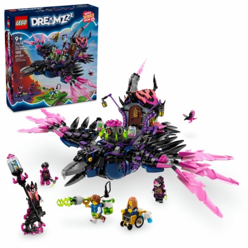 LEGO® The Never Witch's Midnight Raven 71478 Perspective: front
