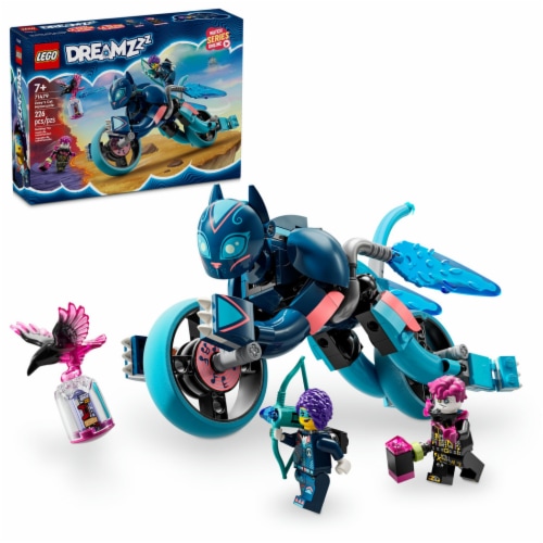 LEGO® DREAMZzz Zoey's Cat Motorcycle 71479 Perspective: front