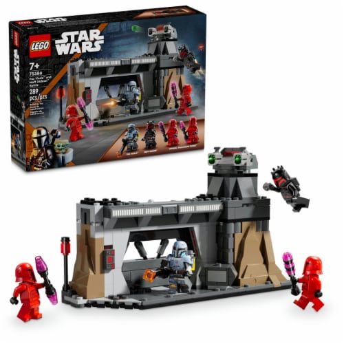 LEGO® Paz Vizsla™ and Moff Gideon™ Battle 75386 Perspective: front