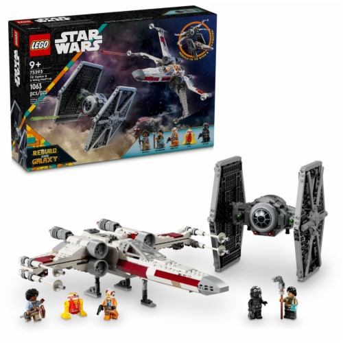 LEGO® Star Wars™ TIE Fighter & X-Wing Mash-up 75393 Perspective: front