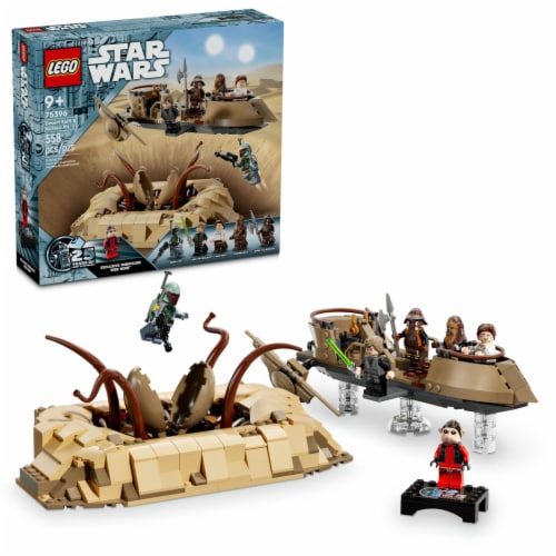 LEGO® Desert Skiff & Sarlacc Pit Perspective: front