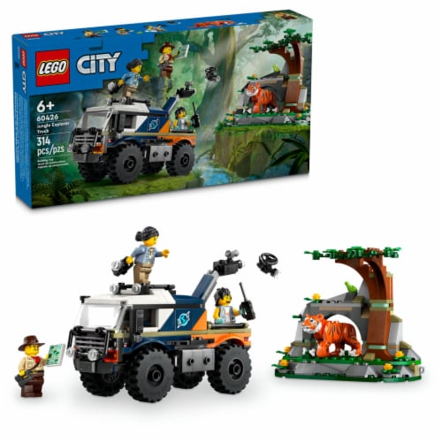LEGO® City Jungle Explorer Truck 60426 Perspective: front