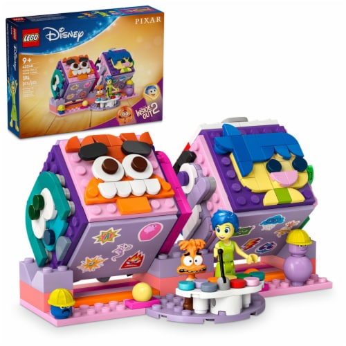 LEGO® Disney® Inside Out 2 Mood Cubes Building Set Perspective: front