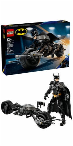 LEGO® Batman™ Construction Figure & The Bat-Pod Bike 76273 Perspective: front