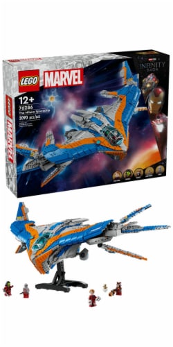 LEGO® Marvel Guardians of the Galaxy: The Milano Spaceship 76286 Perspective: front