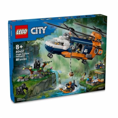 LEGO® City Jungle Explorer Helicopter 60437 Perspective: front