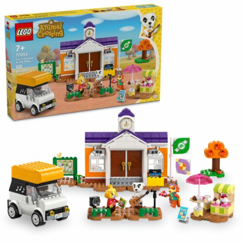 LEGO® Animal Crossings K.K.'s Concert At The Plaza 77052 Building Set Perspective: front