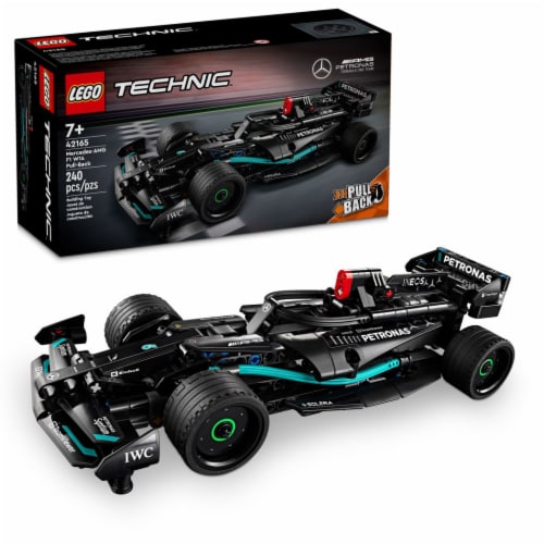 LEGO® Technic Mercedes-AMG F1 W14 E Performance Pull-Back Race Car Toy 42165 Building Set Perspective: front