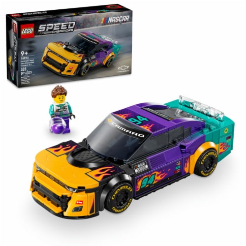LEGO® NASCAR® Next Gen Chevrolet Camaro ZL1 76935 Perspective: front