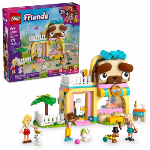 LEGO Friends Pet Accessories Shop Pretend Play Set 42650 Perspective: front